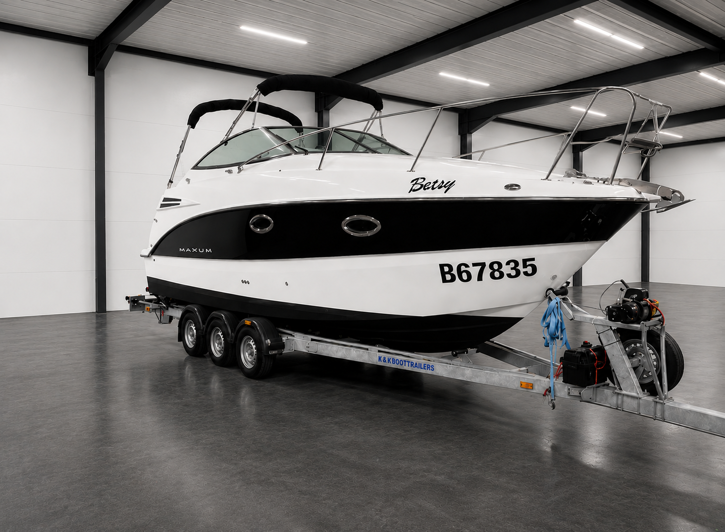Maxum cabin cruiser, exterior detail & protect, interior dieptereiniging & coating